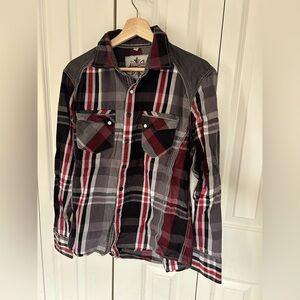 ❤️4 for $25❤️ House of Lords‎ button down top size M